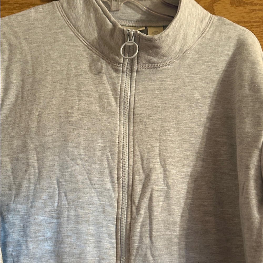 Cherokee Light Gray Full-Length Robe - Picture 5 of 9
